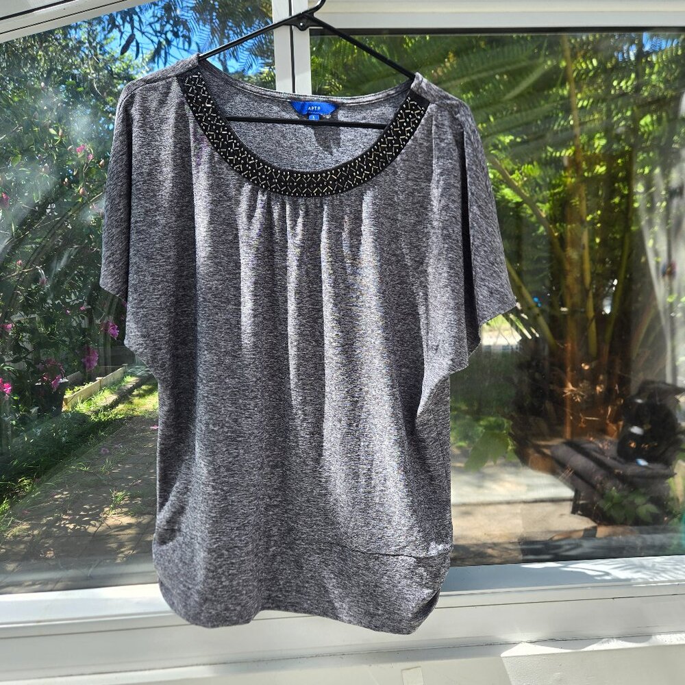 Ladies Beaded Neck blouse (Apt 9)